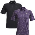 Under Armour Mens Playoff 2.0 Backwoods Print Golf Polo